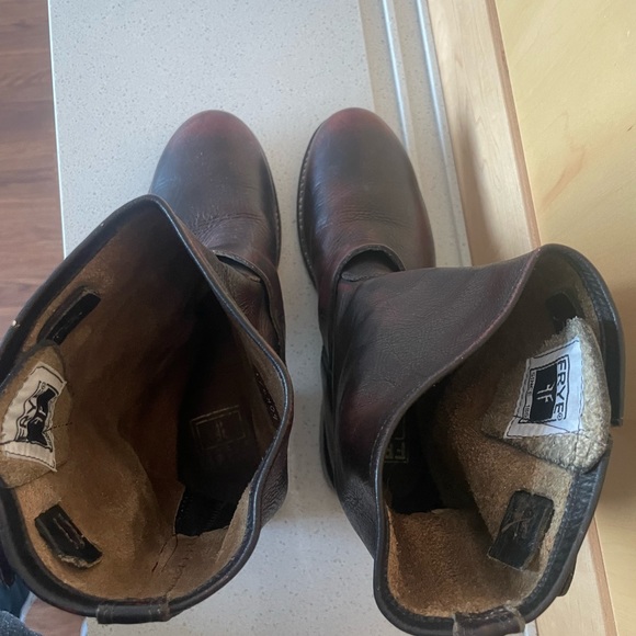 Frye Engineer 8R Brown Leather - Picture 4 of 7